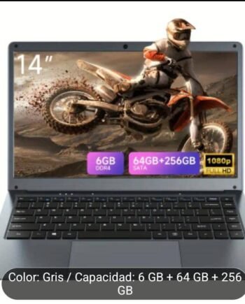 Laptop 64Gb, 6 GB de Ram