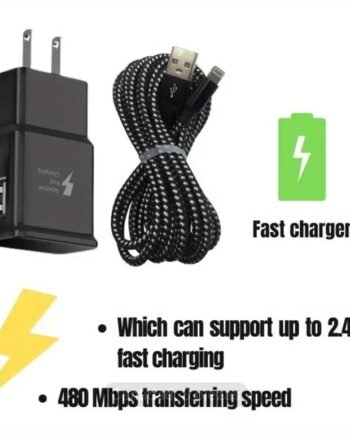 Juego de cargador y cable Tipo C