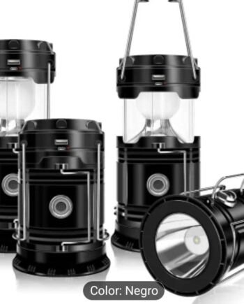 Linterna solar para camping