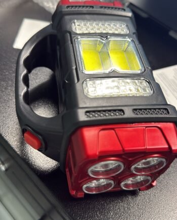 Linterna solar recargable de alta luminosidad