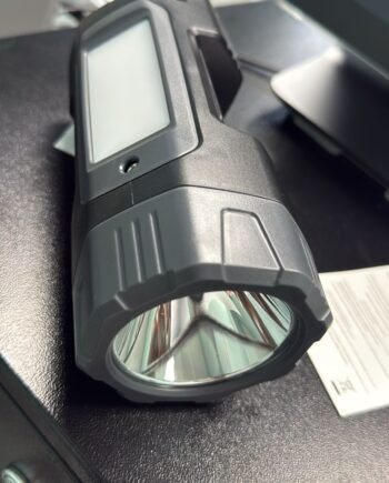 Linterna Portátil de Mano para Exteriores con Carga Solar y Batería Integrada